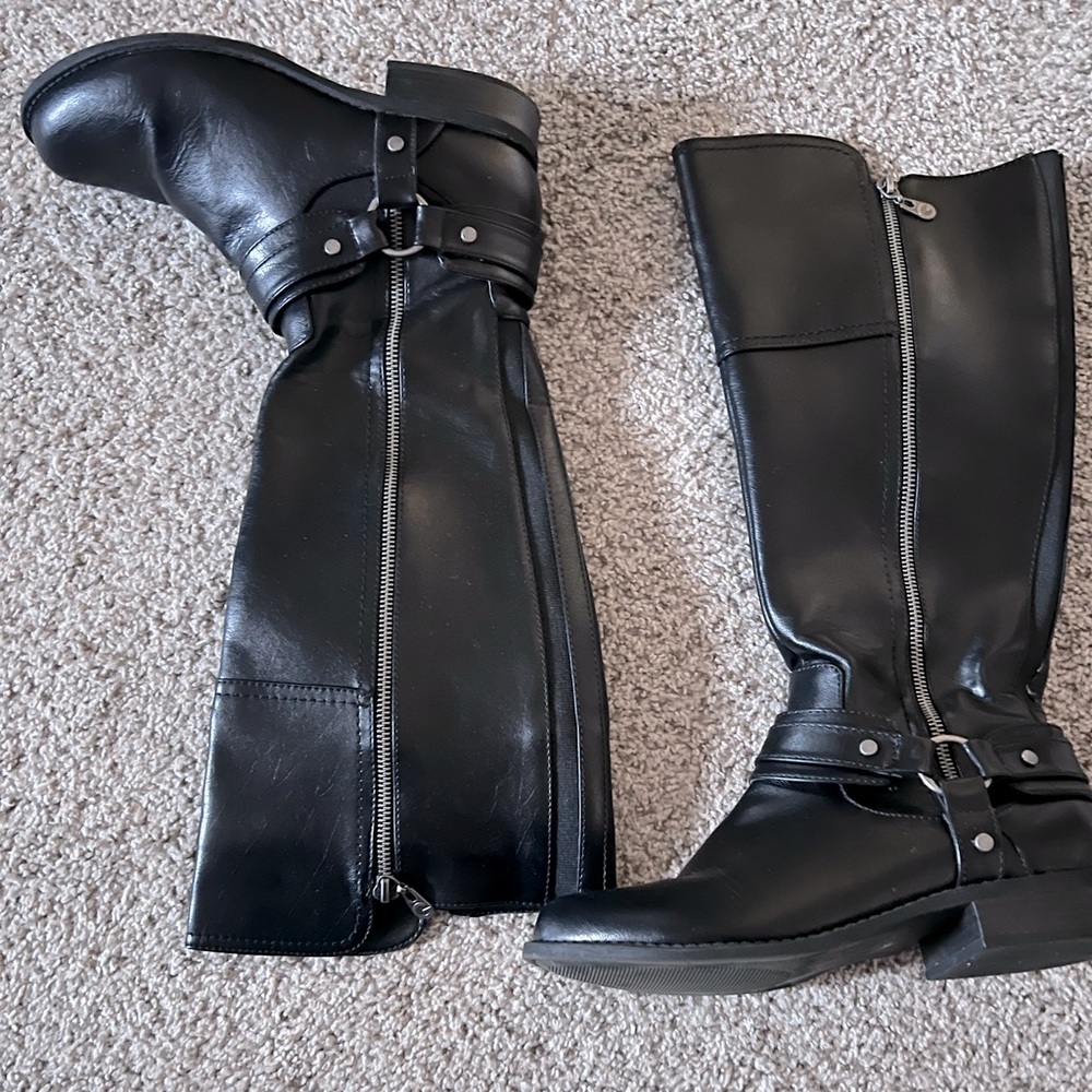 Black Knee high Boots